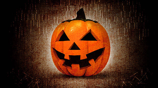 jack evil illustration halloween concept jack evil for pumpkin halloween day halloween pumpkin human face candlelight stock pictures, royalty-free photos & images