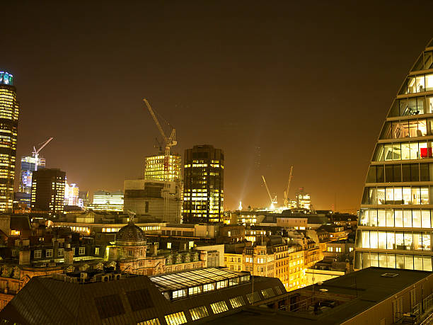 istock Skyline of London at Night 497299797