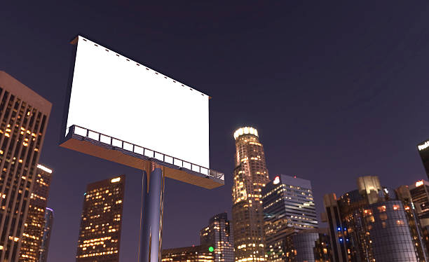 istock billboard in night city 497300015