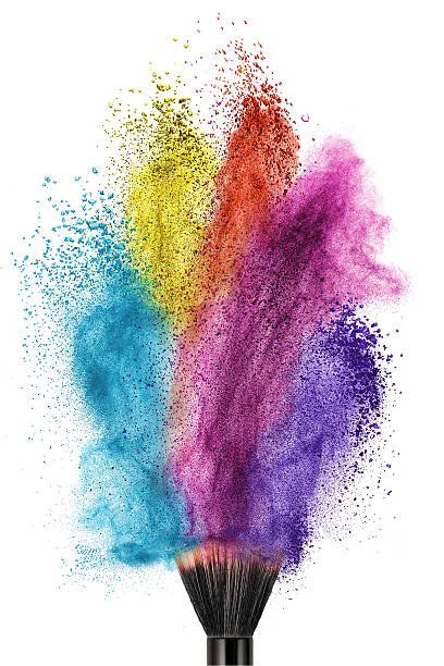 istock makeup brush with color powder isolated 497300625