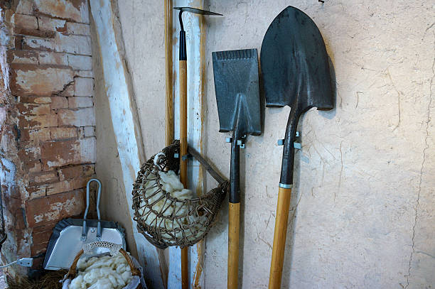 istock Shovels, spades and other garden tools 497302535
