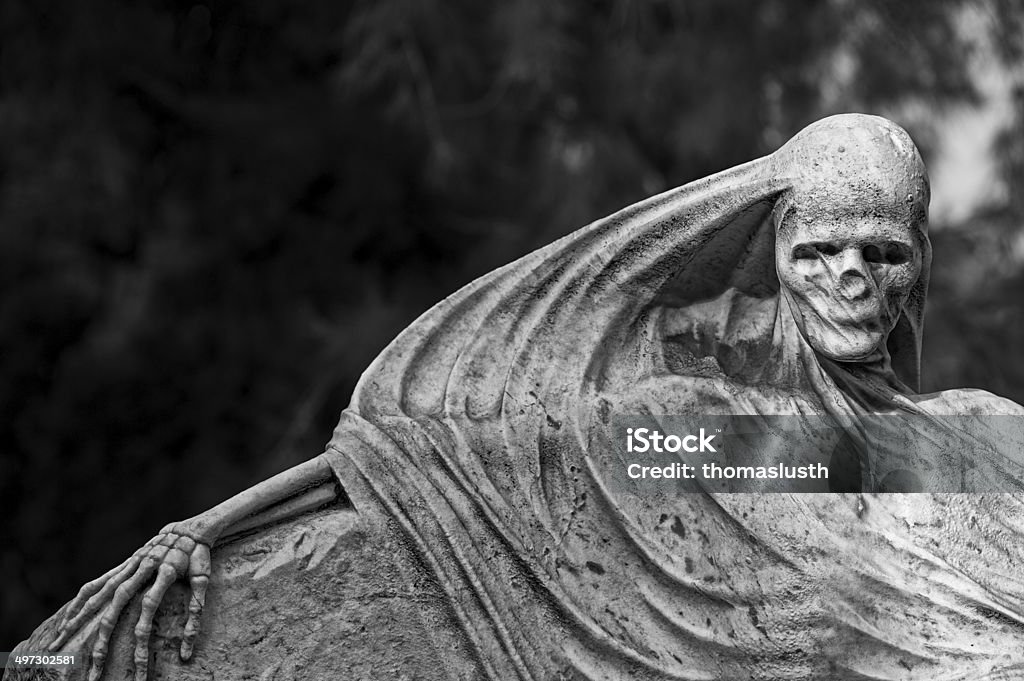 Sair ao graveyard. - Royalty-free Estátua Foto de stock