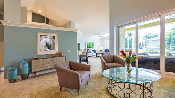 istock Open Living Space in a Beautiful Contemporary Home 497310846