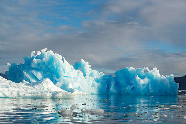 istock Iceberg in the evening light - XXL image 497312076