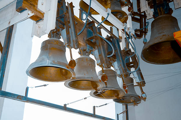 große alte bells von kiew - ukrainian culture audio stock-fotos und bilder