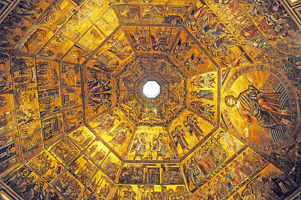 istock Frescoes in Florence,Italy. 497313250