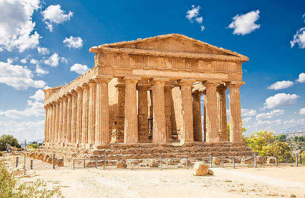 istock Ercole temple in the Valley of  Temples, Agrigento, Sicily 497315154