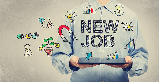 istock New Job concept with young man holding a tablet 497317292