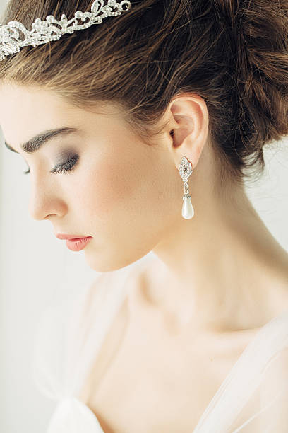 istock Studio shot of young beautiful bride 497321766