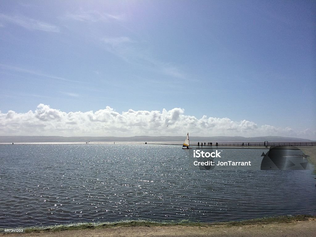 Estuario del sole - Foto stock royalty-free di Ambientazione esterna