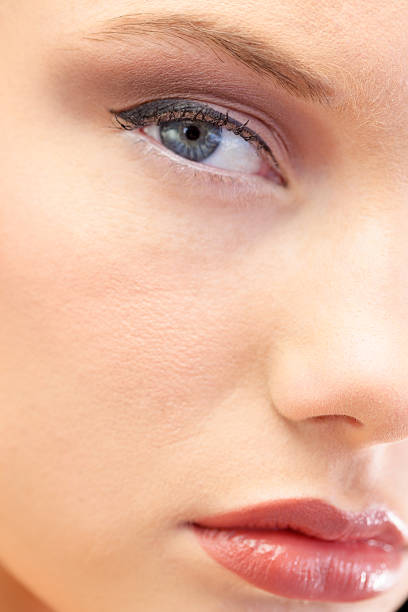 istock Close up on perfect blonde posing 497341319