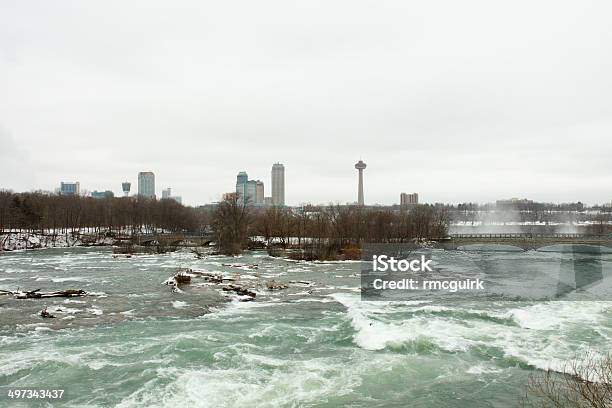 Niagara Falls Canada As Seen From New York Stock Photo - Download Image Now - Building Exterior, National Landmark, New York State