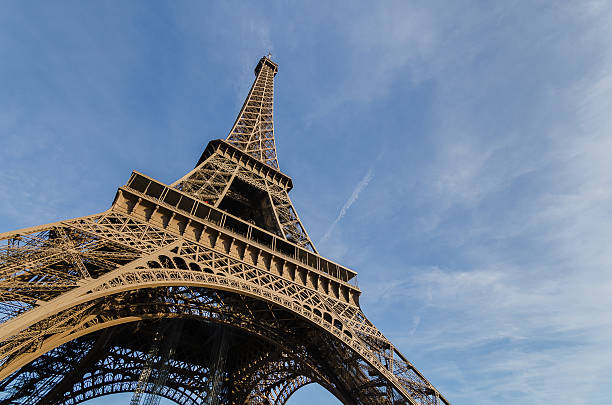 istock Eiffel Tower with blue sky. France, Europe. 497343717