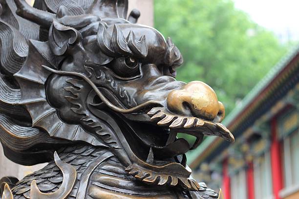 istock Lion Wong Tai Sin Temple 497343881