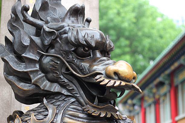 istock Lion Wong Tai Sin Temple 497343883