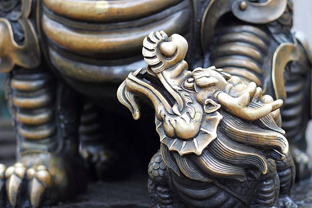 istock Lion Wong Tai Sin Temple 497343887