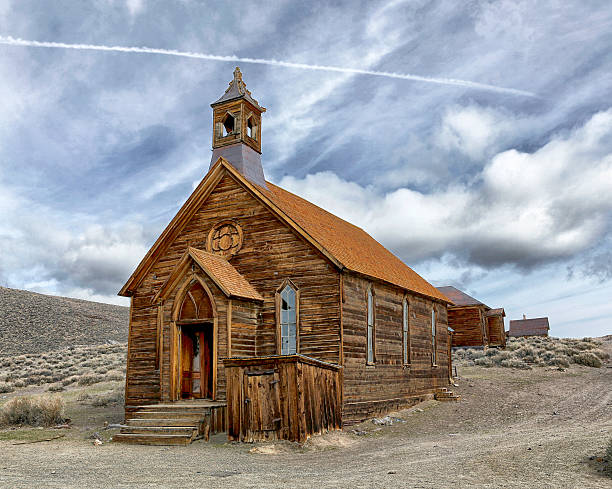istock Town Church in Bodie California 497343938