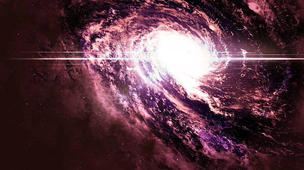 istock Awesome spiral galaxy many light years far from the Earth 497351262
