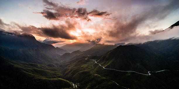 istock majestic sunset over the mountains 497354098