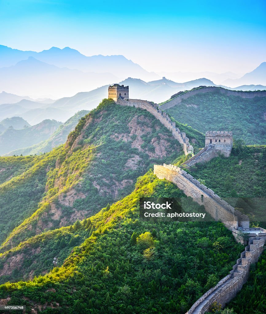 The Great Wall of China The Great Wall of China. Great Wall Of China Stock Photo