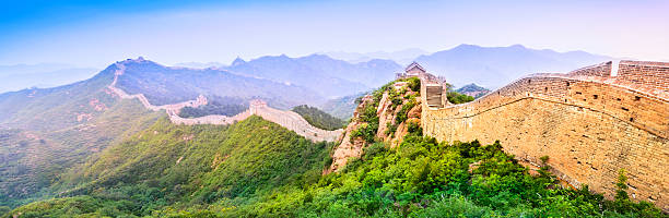 a grande muralha da china - simatai imagens e fotografias de stock