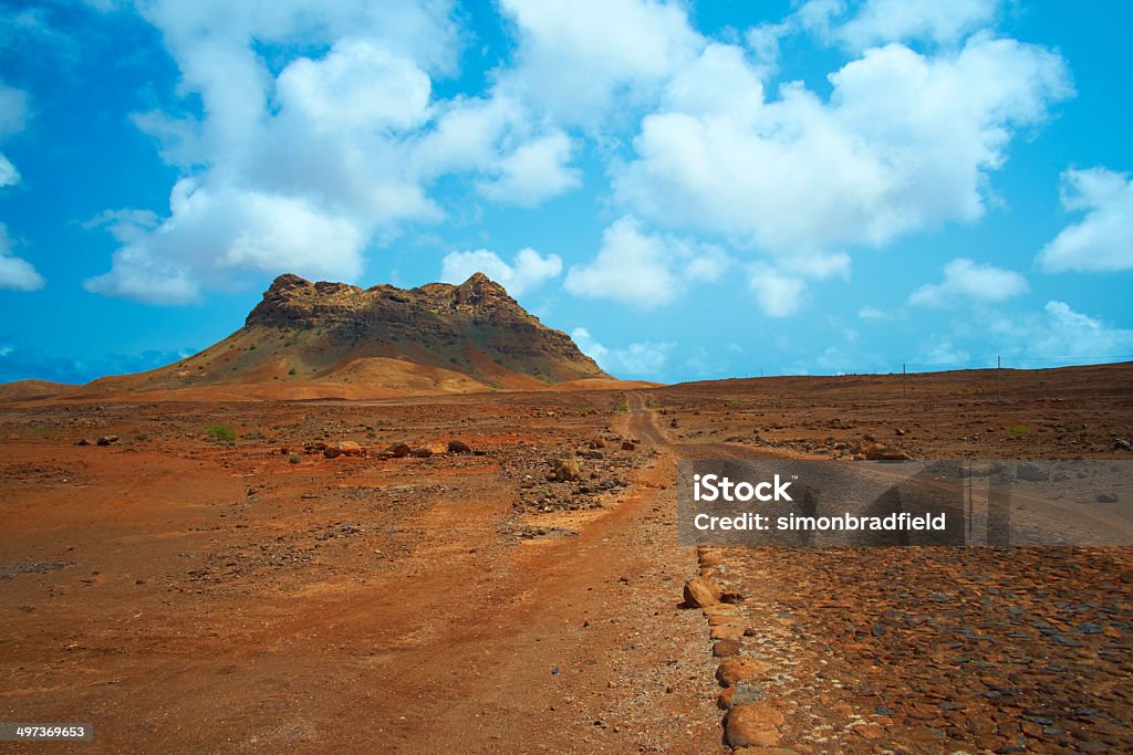 Cabo Verde paisaje del desierto - Foto de stock de Aire libre libre de derechos