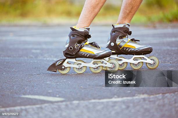 Male Skater Stock Photo - Download Image Now - Close-up, Inline Skate, Inline Skating