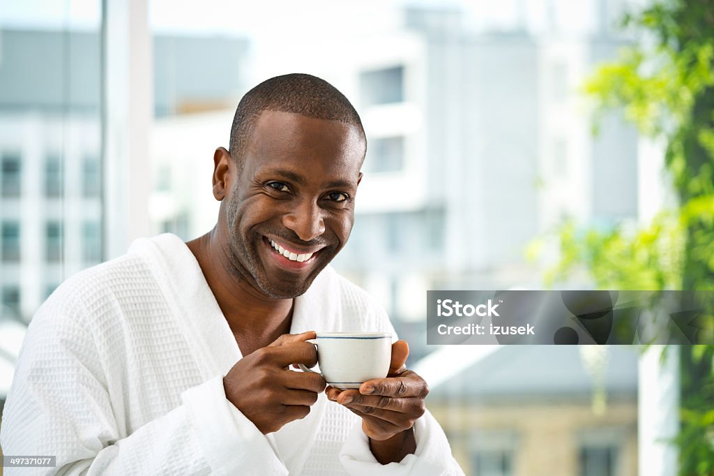 Morning Coffee Stock Photo - Download Image Now - Men, African Ethnicity,  African-American Ethnicity - iStock