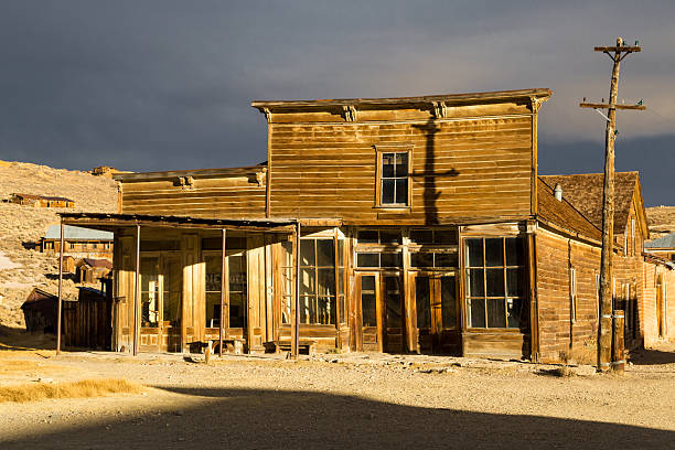 istock Wheaton and Hollis Hotel, Bodie, California 497372571