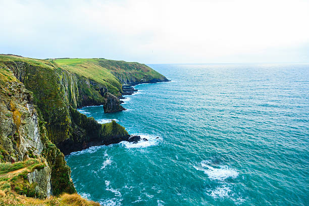 istock Irish landscape. coastline atlantic coast County Cork, Ireland 497374935
