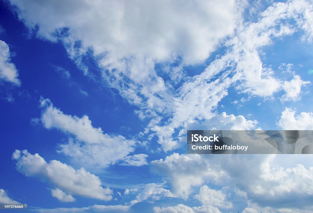 Blauer Himmel - Lizenzfrei Allgemein beschreibende Begriffe Stock-Foto