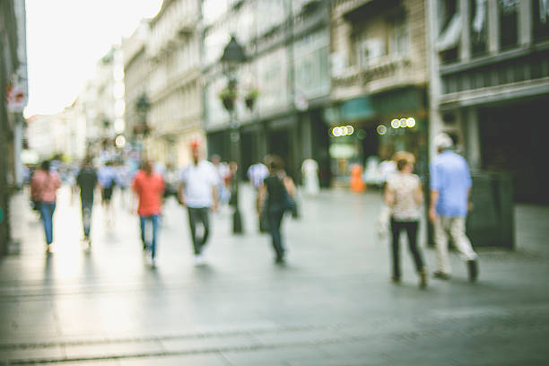 istock People walking in the street 497377145
