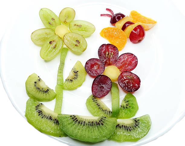 istock creative fruit child dessert bee on the flower form 497379336