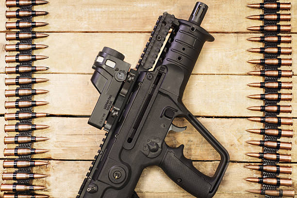 istock ammunition for mashine guns as background 497379598