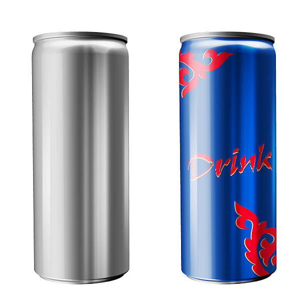 istock Slim soda beer drink tin can 497381580
