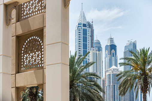 Dubai, UAE - June 6, 2022: Burj Al Arab hotel.