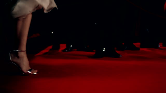 Actress on red carpet