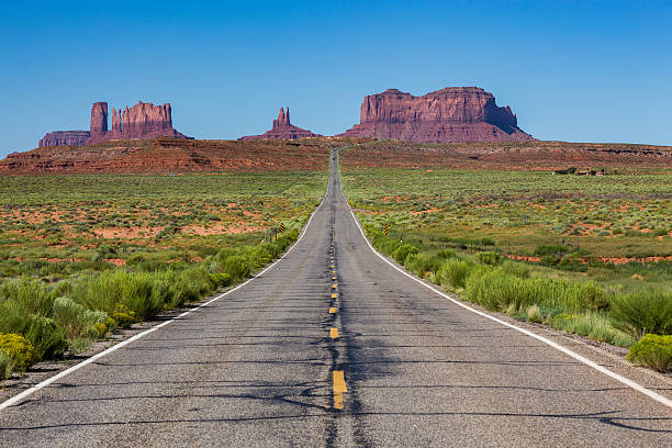istock Road to the Monument Valley, Utah, USA 497388838