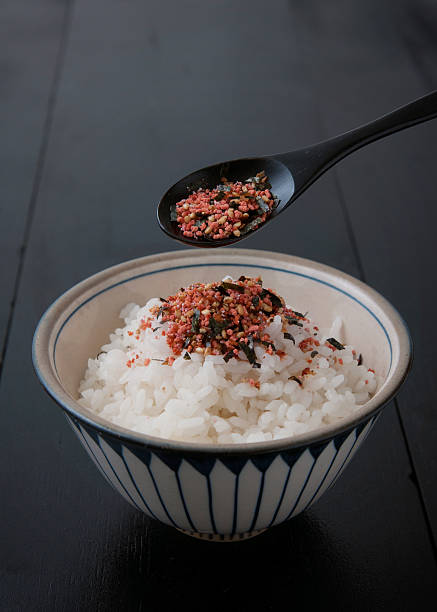 furikake on rice, Japanese cuisine