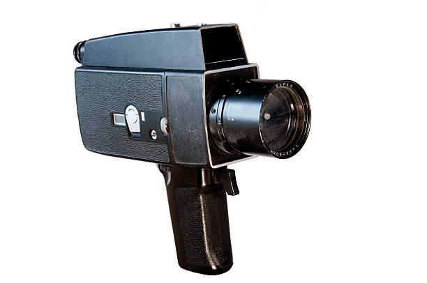 istock Home video vintage 8mm camera 497393522