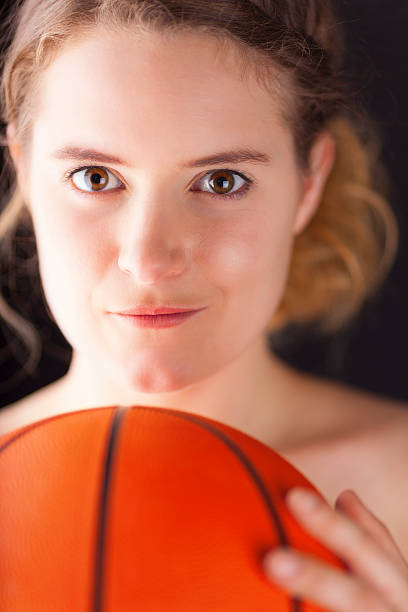 istock Close-up Girl With Basketball 497394697