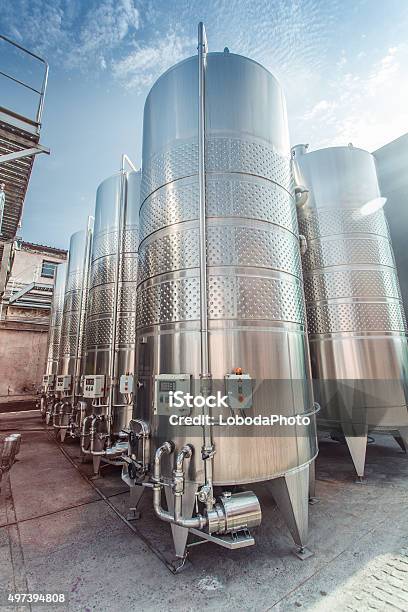 Modern Winery Stock Photo - Download Image Now - 2015, Aging Process, Agriculture