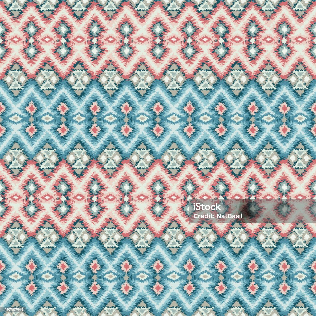 ethnic rhombus tribal seamless pattern ethnic rhombus tribal seamless pattern. vector illustration - eps 8 2015 stock vector