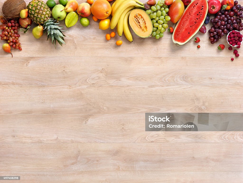 Healthy Food Background Stock Photo - Download Image Now - Fruit,  Backgrounds, Multiple Image - iStock