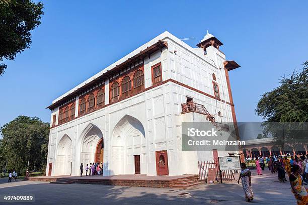 People Visit The Red Fort In Delhi Stock Photo - Download Image Now - Ancient, Architecture, Asia