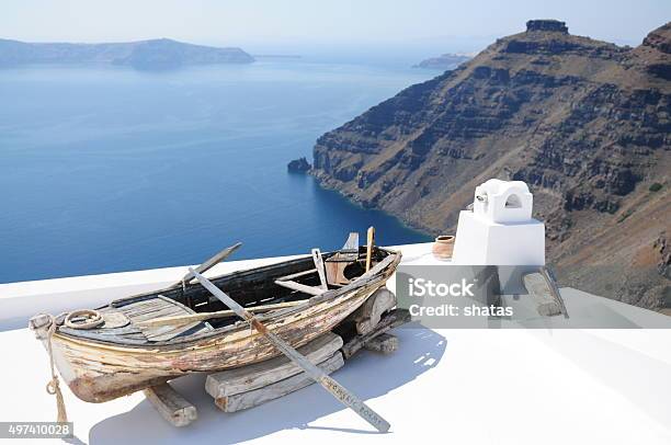 Santorini Views Stock Photo - Download Image Now - 2015, Aegean Sea, Architecture