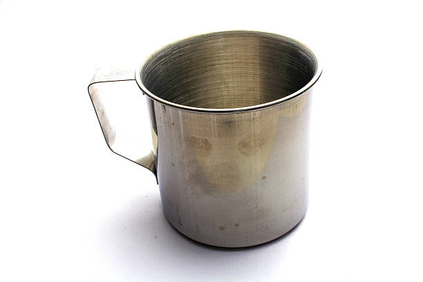 istock Stainless steel glass 497410317