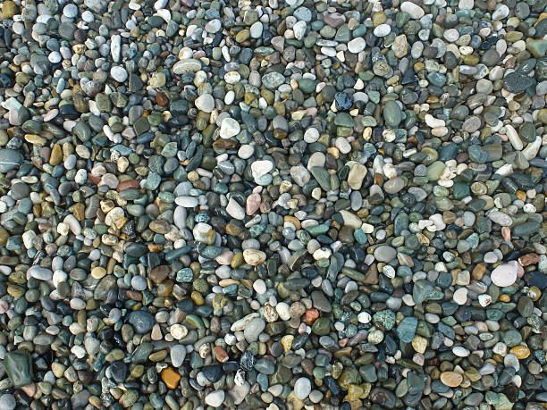 istock Texture of stones in seaside 497411928