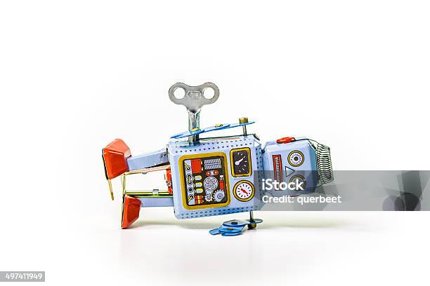 Retro Tin Roboter Stockfoto und mehr Bilder von Spielzeug - Spielzeug, Roboter, Schlüssel
