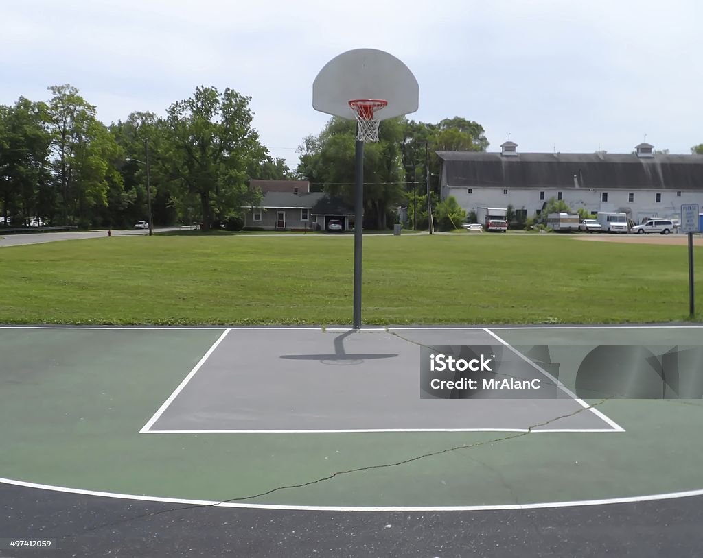 Outdoor Basketball Court (XL) Basketball - Sport Stock Photo